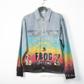 Colorful Color Denim Jacket Customization